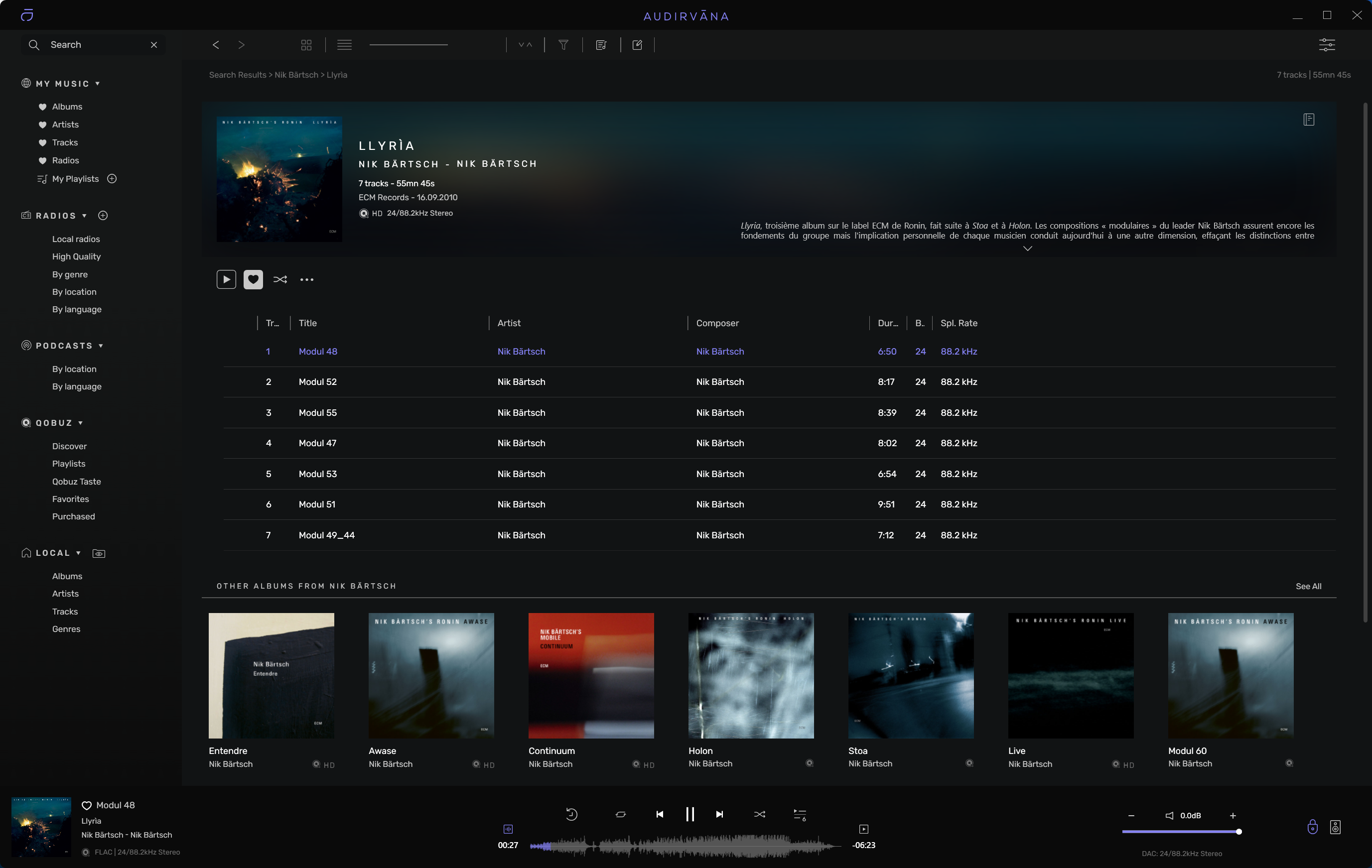Audirvāna: quando il player fa la differenza